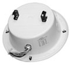 Speaker Package-8in Spkr, Beam-Clamp, 15W, 5W 70/25V xfmr, White - BC810-72 - Visual Sound, Inc.