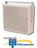 Valcom Talkback Bi-Directional Corridor Wall Speaker - V-1066A-WH - TelephoneStuff.com