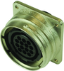 Circular Connector Receptacle Size 22, 14 Position, Panel; Product Range Amp - Te Connectivity - 87F6179 - Newark, An Avnet Company