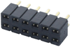 Board-Board Connector, Socket, 12Way, 2Row; Connector Systems Samtec - 11P6868 - Newark, An Avnet Company