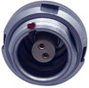 Circular Conn, Rcpt, 2Pos, Panel; Product Range Norcomp - 03AC0566 - Newark, An Avnet Company