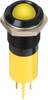 Led Indicator, Panel, 14Mm, Yellow, 12V; Led Colour Apem - 91Y6895 - Newark, An Avnet Company