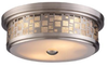 70024-2 Flush Mounts-Drum Shades - 690106 - Capital Lighting, Inc.