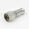 4 dB Fixed Attenuator N Male (Plug) To N Female (Jack) Up To 3 GHz Rated To 2 Watts, Brass Tri-Metal Body, 1.25 VSWR - SA3N-04 - Fairview Microwave Inc.