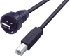 Computer Cable, Usb, 5M, Black; Connector A L-Com - 90M2164 - Newark, An Avnet Company