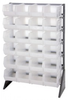 Bins & Systems - Clear-View Bins - Ultra Stack and Hang - Steel Rail Packages - QRU-12S-240-24CL - Image