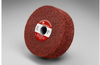 3M Scotch-Brite Aluminum Oxide Surface Grinding Wheel - Grit Coarse Grade - Arbor Attachment - 6 in Diameter - 1 1/4 in Center Hole - Thickness 2 in - 30011 - 048011-30011 - R. S. Hughes Company, Inc.