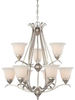 29029-BNK Mid. Chandeliers-Glass Up - 360193 - Capital Lighting, Inc.