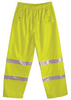 Jackson Safety Lime/Silver Large Polyester Rain Pants - 2 Pockets - 761445-01947 - 761445-01947 - R. S. Hughes Company, Inc.