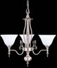 9423SP/WH Mid. Chandeliers-Glass Up - 722333 - Capital Lighting, Inc.