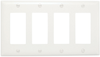 Decorator Openings, Four Gang, White -- TP264W - Image