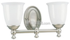 Two-Light Wall Bracket Light Fixture - P3028-06 - bulbs.com