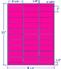 Fluorescent Pink 2-5/8