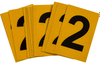 Bradylite Reflective Numbers & Letters - 5920-2 - Brady Corporation