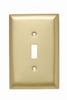 Toggle Switch Openings, One Gang, Brass - SBO1 - Legrand