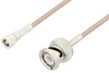SMC Plug to BNC Male Cable 24 Inch Length Using RG316 Coax - PE3C2599-24 - Pasternack