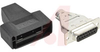 Connector, D-Shell; Receptacle; Front Metal Shell; 2; 15; 20 AWG; 0.35 in.; Tin - 70041617 - Allied Electronics, Inc.