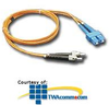 ICC Multimode Fiber Optic Patch Cord - SC / ST - ICFOJ9C201 - TelephoneStuff.com