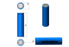 Li-ion Battery -- TP-18500-3.7V1400mAh - Image