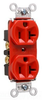 Duplex/Single Receptacle -- 5362-RED - Image