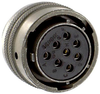 Circular Connector Plug, Size 16, 8Pos, Cable; Product Range Amphenol Industrial - 09J8988 - Newark, An Avnet Company
