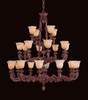 Large Chandeliers-Glass Shade - 660939 - Light Center (The)