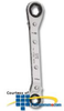 Klein Tools, Inc. Fully Reversible Ratcheting Offset Box.. - 68238 - TelephoneStuff.com