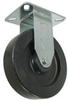 Rigid Caster - Black Polyolefin Wheel - Model K3 - K3PB3x1-1/4-R3 - Caster City, Inc.