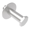 Rotary Push-to-Close Latch, Striker Bolt, Stainless Steel, Passivated -- R4-90-121-20