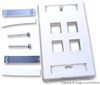 Faceplate, Abs, 4 Module, Almond; Accessory Type Amp - Te Connectivity - 34B351 - Newark, An Avnet Company