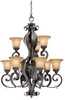 Large Chandeliers-Glass Shade - 9585 - Light Center (The)