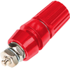 Binding Post, Fluted, Red, Panel Mount; Product Range Abbatron Hh Smith - 28F1240 - Newark, An Avnet Company