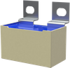 FILM, PAPER-FILM CAPACITORS, Power Film, DC Applications, Snubber Capacitors, IGBT Mount - 334RMB202K# - Cornell Dubilier