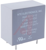 Relay;E-Mech;Gen Purp;SPDT;Cur-Rtg 10A;Ctrl-V 12DC;Vol-Rtg 28DC;PCB Mnt;Solder - 70011913 - Allied Electronics, Inc.