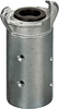 Plated Iron Two Lug Hose Coupling Q-Pl Series -- Q-PI2