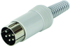 Connector, Din, Plug, 6 Position; No. Of Contacts Switchcraft/conxall - 97M3724 - Newark, An Avnet Company