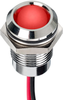 Led Panel Indicator, Red, 14Mm, 24Vdc Rohs Compliant Apem - 65AH9457 - Newark, An Avnet Company
