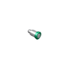 Spring Loaded Plunger, Flare-in, Miniature Size, Without hold-open feature, Steel, Green Knob - 56-120-1-014 - Southco