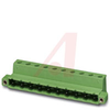 Terminal Block, Plug, 8 pos. Screw Termination, 12 Amp (400V) - 70055241 - Allied Electronics, Inc.
