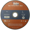 Weiler Aluminum Oxide Cutoff Wheel - Type 1 (Straight) - 60 Grit Fine Grade - 7 in Diameter - 7/8 in Center Hole - 56275 -- 012382-56275 - Image