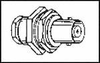 Rf/coaxial Bnc Bulkhead Jack 50 Ohm Clamp/sldr; Connector Type Amphenol Rf - 73K1428 - Newark, An Avnet Company