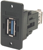 Usb Adapter, 3.0 Type A Rcpt-Rcpt; Usb Connector Convert From Cliff Electronic Components - 12AJ7051 - Newark, An Avnet Company