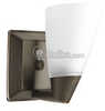 One-Light Wall Bracket Light Fixture - P2805-74 - bulbs.com