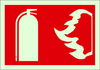 Brady Bradyglo B-324 Polyester Rectangle Red Fire Equipment Sign - 10 in Width x 7 in Height - Glow in the Dark - 91020 - 754476-91020 - R. S. Hughes Company, Inc.