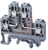 Terminal Block; Polyamide 6.6; 6mm W; 54H x 55.5mm; 300V; 9mm Strip Length;Gray - 70077798 - Allied Electronics, Inc.