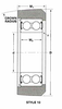 Mast Guide Ball Bearings -- MG-5208-VFF - Image