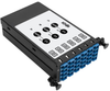 40/100Gb Singlemode Fiber, 40Gb to 4 x 10Gb, 100Gb to 4 x 25Gb, Breakout Cassette, (x3) 8-Fiber MTP/MPO (APC) to (x12) LC (UPC) Duplex 8.3/125, N482 Chassis - N482-3M8L12S - Tripp Lite by Eaton