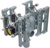Industry Standard Back-To-Back Vertical 1000 lb. Closet Carrier with Side Inlet(s) - ISCA-132-D - Watts