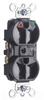 Duplex/Single Receptacle - TRIG8200-BK - Hubbell Wiring Device-Kellems