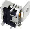 Hdmi Connector, Rcpt, 1Port, 19Pos, Smt; No. Of Contacts Amp - Te Connectivity - 28AC6404 - Newark, An Avnet Company